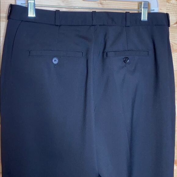 Burberry Black Uniform 100% Wool Slacks Size 8 NWT - Picture 6 of 12